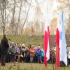 Listopadowa uroczystość na Trójkącie Trzech Cesarzy fot. Maciej Łydek