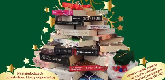 Weź książkę pod choinkę - świąteczna zabawa dla czytelników Biblioteki