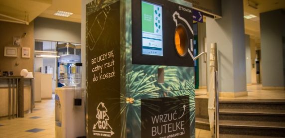 Automaty do zbiórki odpadów. Wypróbuj i wspieraj sosnowiecki sport