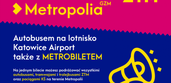 Autobusem na lotnisko w Pyrzowicach także z Metrobiletem