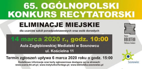 65. Ogólnopolski Konkurs Recytatorski