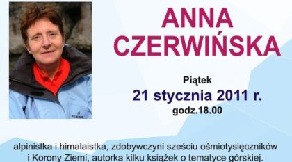 Kobieta na szczytach świata – Anna Czerwińska