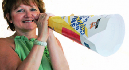 Halina Sobańska Kobietą Sukcesu Śląska 2013 w plebiscycie TV Silesia