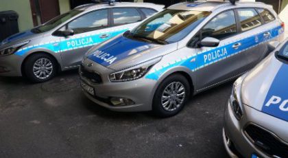 Nowe radiowozy dla sosnowieckiej Policji