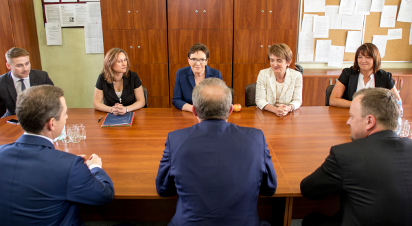 Premier Ewa Kopacz odwiedziła Kazimierz
