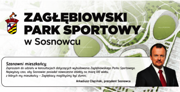 Zagłębiowski Park Sportowy - weź udział w konsultacjach