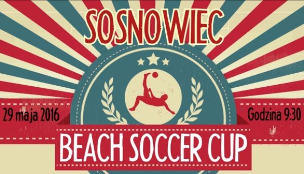 Sosnowiec z boiskiem do plażowej piłki nożnej