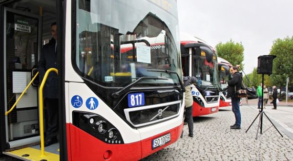 Największa flota autobusów hybrydowych Volvo w Polsce wjechała do Sosnowca