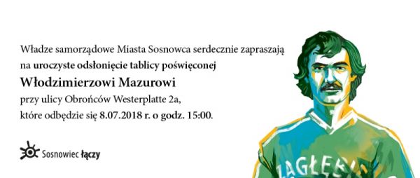 W niedzielę odsłonięcie tablicy poświęconej Włodzimierzowi Mazurowi