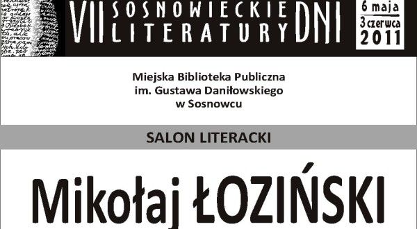 Mikołaj Łoziński gościem biblioteki