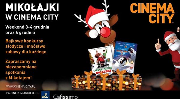 Zaczarowane Mikołajki tylko z Cinema City i Orange IMAX