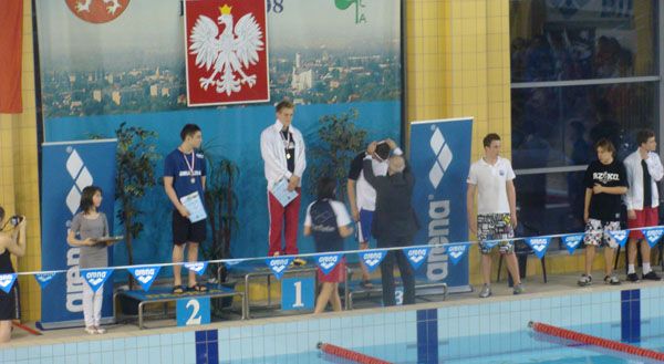 Medale sosnowieckich pływaków