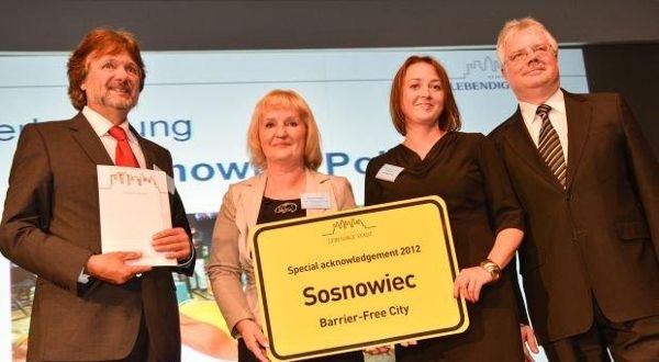 Gmina Sosnowiec w czołówce nagrodzonych przez niemiecką Fundację Lebendige Stadt