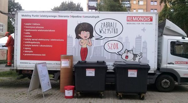 Mobilny Gminny Punkt Selektywnego Zbierania Odpadów Komunalnych już w trasie