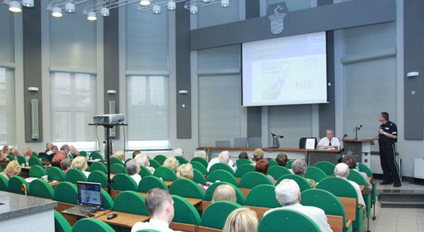 Seniorzy w Sosnowcu znają się na bezpieczeństwie