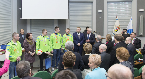 Mistrzowie Polski nagrodzeni