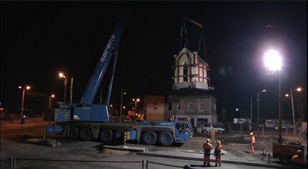 Kapliczka na nowym miejscu - relacja TV SOSNOWIEC