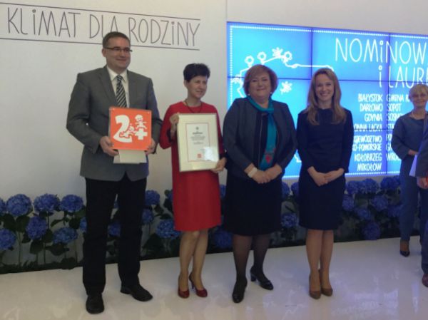 Sosnowiec wygrał w prezydenckim konkursie Dobry Klimat dla Rodziny